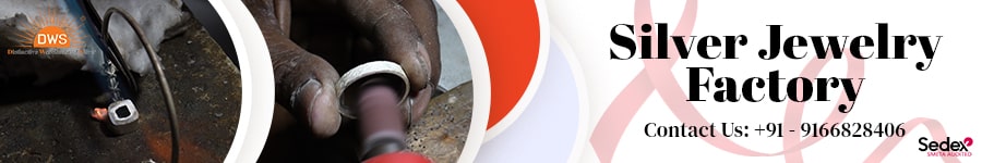 Silver Jewelry Factory in India